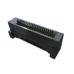 Samtec HSEC8-PE Series Vertical Female Edge Connector, Surface Mount, 20-Contacts, 0.8mm Pitch, 2-Row, Solder