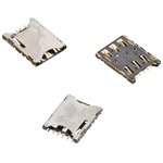 Wurth Elektronik 7 Way Nano Sim Memory Card Connector With Solder Termination