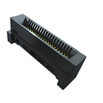 Samtec HSEC8-DV Series Vertical Female Edge Connector, Surface Mount, 60-Contacts, 0.8mm Pitch, 2-Row, Solder