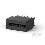 TE Connectivity L Series Female Edge Connector, Through Hole Mount, 12-Contacts, 2.54mm Pitch, 2-Row, Solder Termination