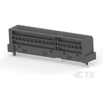 TE Connectivity Vertical Female Edge Connector, Surface Mount, 84-Contacts, 0.6mm Pitch, 2-Row, Solder Termination