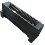 Samtec MEC6 Series Right Angle Female Edge Connector, Surface Mount, 0.635mm Pitch, 1-Row