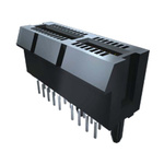 Samtec PCIE-036-02-S-D-RA Series Right Angle Female Edge Connector, 72-Contacts, 1mm Pitch, 2-Row