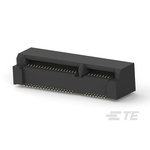 TE Connectivity Mini PCI Express Series Female Edge Connector, 52-Contacts, 0.8mm Pitch, 52-Row