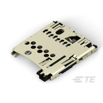 TE Connectivity 8 Way Right Angle Micro SD SD Card Connector With Solder Termination