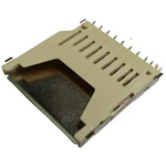 Amphenol ICC, GSD09001 9 Way Push-Push SD Card SD Card Connector With SMT Termination