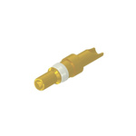 CONEC size 3.6mm Male Solder Cup D-Sub Connector Power Contact, Gold over Nickel Power, 14 → 12 AWG