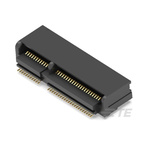 TE Connectivity M.2 NGFF Series Right Angle Female Edge Connector, Surface Mount, 67-Contacts, 0.5mm Pitch, 2-Row,
