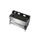 Amphenol ICC Vertical Edge Connector, 74-Contacts, 0.6mm Pitch