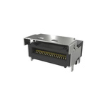 Amphenol ICC Right Angle Edge Connector, 74-Contacts, 0.6mm Pitch