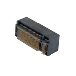 Amphenol ICC Right Angle Female Edge Connector, 67-Contacts, 0.5mm Pitch