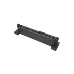 Amphenol ICC Vertical Receptacle Edge Connector, 68-Contacts, 0.8 mm, 1.27 mm Pitch, 2-Row