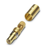 Phoenix Contact, VS-BU-KX-50-RG58 Series, Male Solder Cup D-Sub Connector Coaxial Contact, Gold Plated, 18 AWG