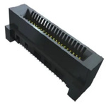 Samtec Edge Connector, Surface Mount, 100-Contacts, 0.8mm Pitch, 2-Row