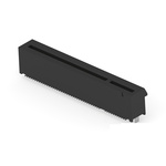 TE Connectivity 5-2378762 Series Vertical Female Edge Connector, Board Mount, 98-Contacts, 1mm Pitch, 2-Row, Surface