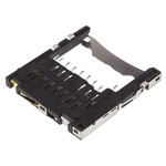 Molex, 501189 9 Way Right Angle SD Card Memory Card Connector With Solder Termination
