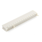 TE Connectivity Female Edge Connector, Through Hole Mount, 120-Contacts, 1.27mm Pitch, 2-Row, Solder Termination