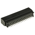 TE Connectivity Standard Edge II Series Female Edge Connector, Through Hole Mount, 36-Contacts, 2.54mm Pitch, 2-Row,