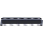 TE Connectivity Female Backplane Connector, Surface Mount, 64-Contacts, 1mm Pitch, Solder Termination