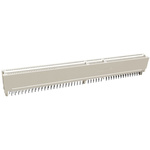 TE Connectivity Female Edge Connector, PCB Mount, 184-Contacts, 1.27mm Pitch, 2-Row, Solder Termination