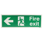 Vinyl FIRE EXIT, Fire Exit, English, Exit Sign