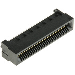 Samtec HSEC8-DV Series Female Edge Connector, Surface Mount, 60-Contacts, 0.8mm Pitch, 2-Row, SMT Termination