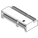 Samtec PCIE Series Right Angle Female Edge Connector, Through Hole Mount, 98-Contacts, 1mm Pitch, 2-Row, Solder