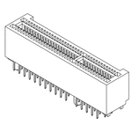 Samtec PCIE Series Female Edge Connector, Through Hole Mount, 164-Contacts, 1mm Pitch, 2-Row, Solder Termination
