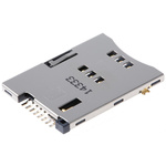 Molex, 47553 6 Way Push/Push Mini Memory Card Connector With Solder Termination