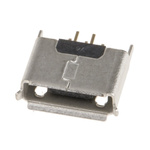 Wurth Elektronik Straight, Through Hole, Socket Type Micro AB 2.0 USB Connector