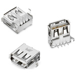 Wurth Elektronik 4 Way Memory Card Connector With Solder Termination