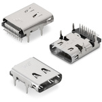 Wurth Elektronik 14 Way USB C Connector With Solder Termination