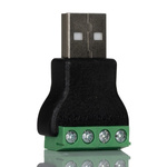RS PRO Straight, Cable Mount, Plug Type A 3.0 USB Connector