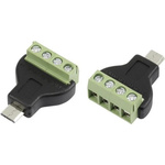 RS PRO, Cable Mount, Plug Type Micro B USB Connector