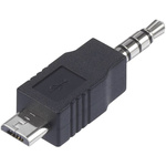 RS PRO, Cable Mount, Plug Type Micro USB Connector