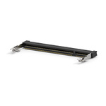 TE Connectivity 0.6mm Pitch 200 Way, Right Angle SMT Mount DDR2 DIMM Socket ,25.0 V ,500.0mA
