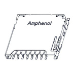 Amphenol ICC 8 Way Micro SD Micro SD Card Connector With SMT Termination