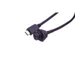 RS PRO Straight, Panel Mount, Socket Type C 3.1 IP67 USB C Connector