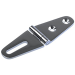 Pinet Chrome Plated Steel Strap Hinge Screw, 98.5mm x 98.5mm x 3mm