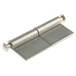 Pinet Deburred Stainless Steel Pin Hinge, 40mm x 30mm x 3mm