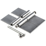 Pinet Deburred Stainless Steel Pin Hinge, 40mm x 50mm x 3mm