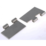 Pinet Stainless Steel Butt Hinge, 80mm x 50mm x 3mm