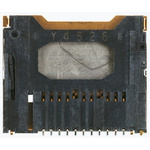 Yamaichi 11 Way Right Angle SD Card Memory Card Connector With Solder Termination