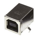 Molex Right Angle, Through Hole, Socket Type B USB Connector