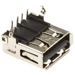 ASSMANN WSW Right Angle, Through Hole, Socket Type A USB Connector