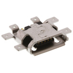 Molex Right Angle, SMT, Socket Type B 2.0 USB Connector