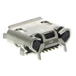 Amphenol ICC Right Angle, SMT, Socket Type B 2.0 USB Connector