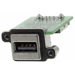 Amphenol ICC Right Angle, Through Hole, Socket Type A USB Connector