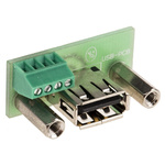 RS PRO, Through Hole, Socket Type A USB Connector