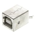 Wurth Elektronik Straight, PCB Mount, Socket Type B USB Connector